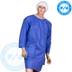 گان بیمار | آبی 38 گرم - آرتا طب