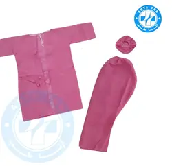 لباس بیمار بچه گانه دخترانه | صورتی 38 گرم - آرتا طب
