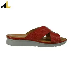 صندل چرم زنانه مدل ALZ117