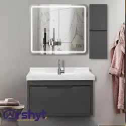 ست آینه و باکس روشویی مدل کوئرت