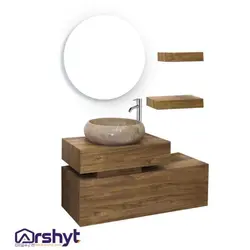 ست کابینت روشویی آینه آلیسون