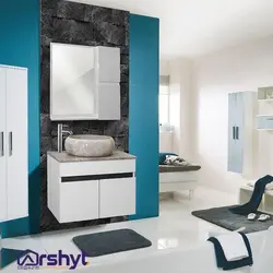 ست آینه و باکس روشویی مدل آلیسا روکار 80*40