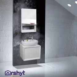 روشویی کابینتی پرشین سفید(پیزا) ۶۰*۴۰