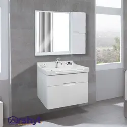 روشویی کابینتی پلاتوس سفید70*42