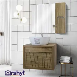 ست آینه و باکس روشویی مدل رزیتا