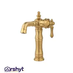 شیر روشویی کیان مدل ساوانا طلامات