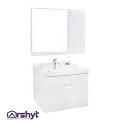 ست کابینت روشویی آینه پلاتوس ۶۰*۴۲