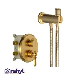 زیگموند طلا مات (روشویی و توالت توکار) شودر