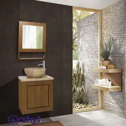 ست آینه و باکس روشویی مدل آلپ چوب