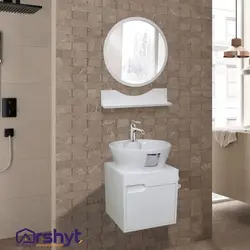 روشویی کابینتی شاتل سفید