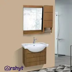 ست آینه و باکس روشویی مدل آلیس چوب