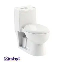 توالت فرنگی چینی کرد مدل لوییزا درجه دو