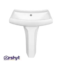 روشویی پایه دار مروارید مدل کاتیا ۶۷