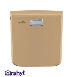 فلاش تانک ایمن آب مدل کاسپین طلایی مات