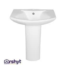 روشویی پایه دار مروارید مدل الگانت 54