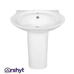 روشویی پایه دار مروارید مدل کلاسیک 54