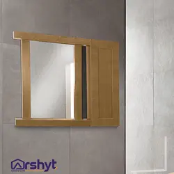 آیینه چوب مدل L02