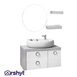 ست کابینت روشویی آینه آنابل
