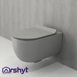 وال هنگ بوچی مدل طوسی V-TONDO