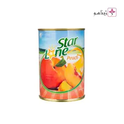 کمپوت هلو لون استار -  430 گرم