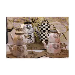 کتری قوری پاچی ترکیه در 4 طرح جذاب- ژینال