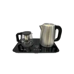 چای ساز عرشیا مدل ۲۶۶۷ صفحه لمسی استیل - فروشگاه ژینال