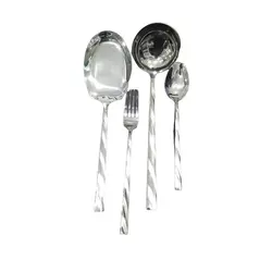 سرویس قاشق چنگال یونیک 24 نفره 120 تکه راه راه- ژینال