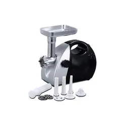 خرید چرخ گوشت مشکی ۲۲۰۰ وات عرشیا مدل MG128-2140 🥇 - فروشگاه ژینال