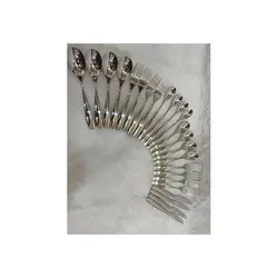 سرویس قاشق چنگال نقره ای مدل قشقایی 144 پارچه 24 نفره 🥇✔ - فروشگاه ژینال