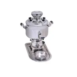 سماور گازی لوکسیران مدل سوپر تامای گلدار بدون ترموکوبل