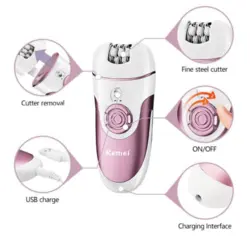 اپیلاتور کیمی مدل KM-1307