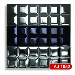 بینکابینتی پشتچسبدار مشکی طلایی aj1052