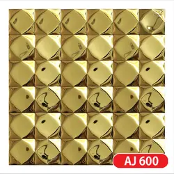 کاشی استیل طلایی aj600