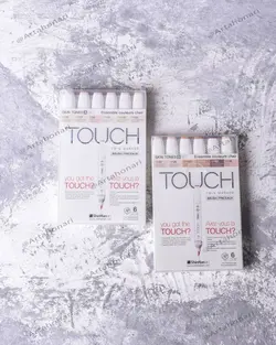 تاچ ماژیک براش ست پوست روشن 6 تایی (Skin Tones Light)