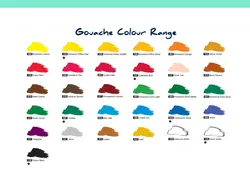 گواش وستا تک رنگ