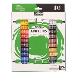 پ ب او اکریلیک 24 رنگ