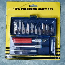 کاتر قلمی با 13 سر مختلف