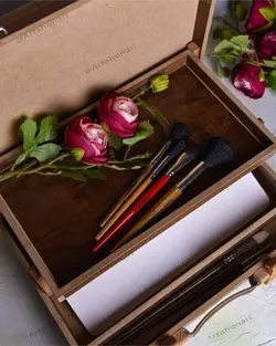 جعبه رنگ روغن پاسارگاد دو طبقه