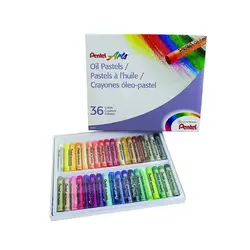 پاستل روغنی پنتل 36 رنگ