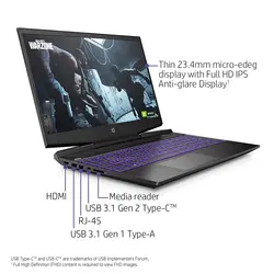 لپ تاپ اچ پی گیمینگ HP Pavilion 15 Gaming