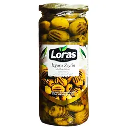 زیتون سبز کبابی بدون هسته لوراسLoras