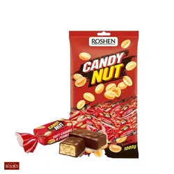 شکلات کندی نات کارامل با بادام زمینی1کیلوگرم