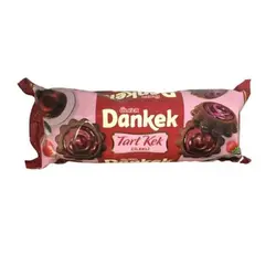 کیک دونات  شکلاتی با ژله توت فرنگی دانکیک اولکر ulker DANKEK