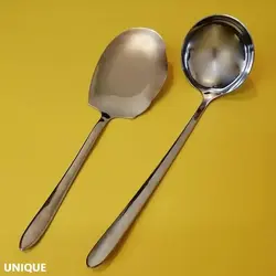 سرویس قاشق و چنگال غذاخوری یونیک مدل دونا24 نفره 124 پارچه