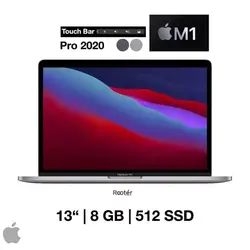 مک بوک پرو ۱۳ اینچ ۲۰۲۰ مدل MYD92 2020 M1 8GB-512GB