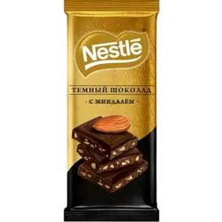 شکلات تلخ با مغز بادام نستله 90 گرمی Nestle