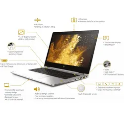 لپ تاپ اچ پی استوک 16GB RAM | 512GB SSD | i7 | EliteBook X360