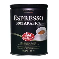 قهوه اسپرسو اسیاب شده 100 درصدعربیکا Italy