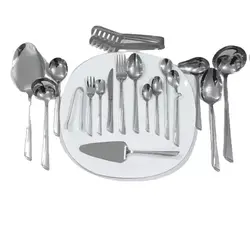 سرویس قاشق و چنگال یونیک طرح ناخنی144 پارچه