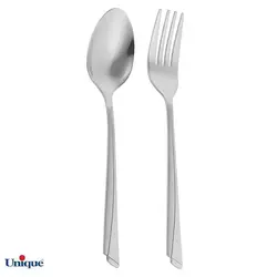 سرویس قاشق و چنگال یونیک طرح ناخنی144 پارچه